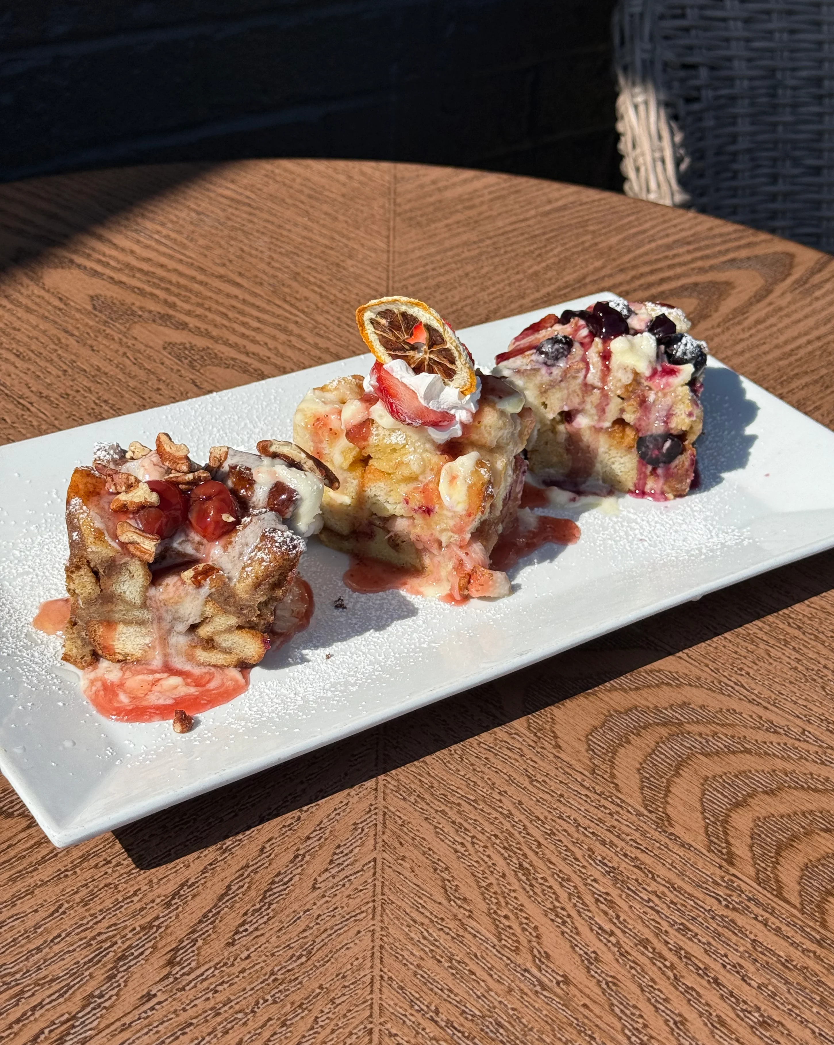 French Toast Casserole Flight