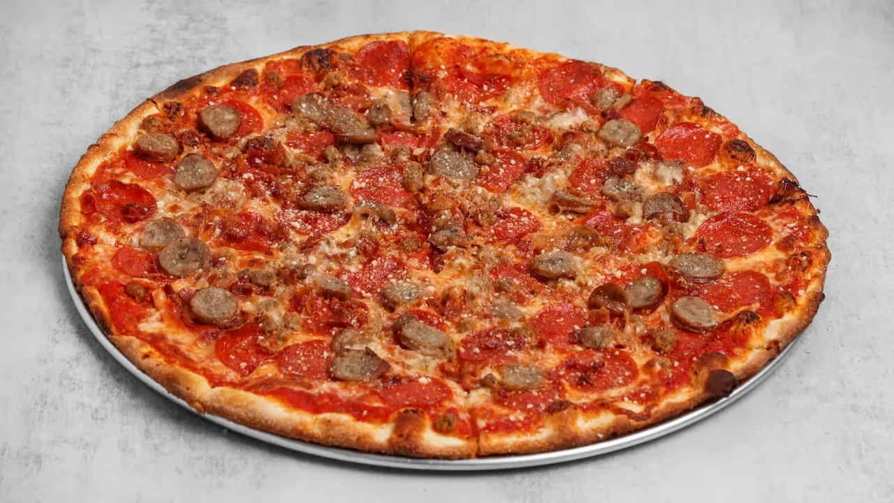 #8- SM Fordham (meat lovers pizza)