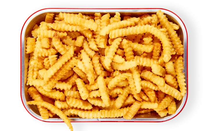 Crinkle-Cut Fries Platter (Serves 10)