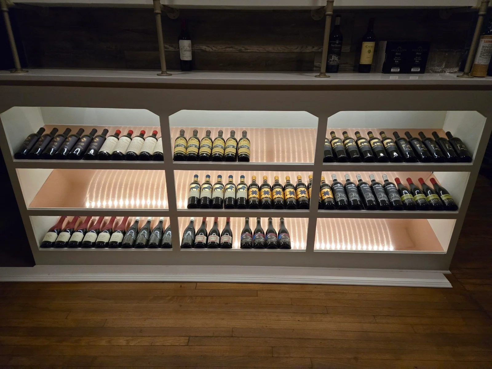 Extensive Fine Red and White Wine Selection Retail Wine Fine Dining Wine