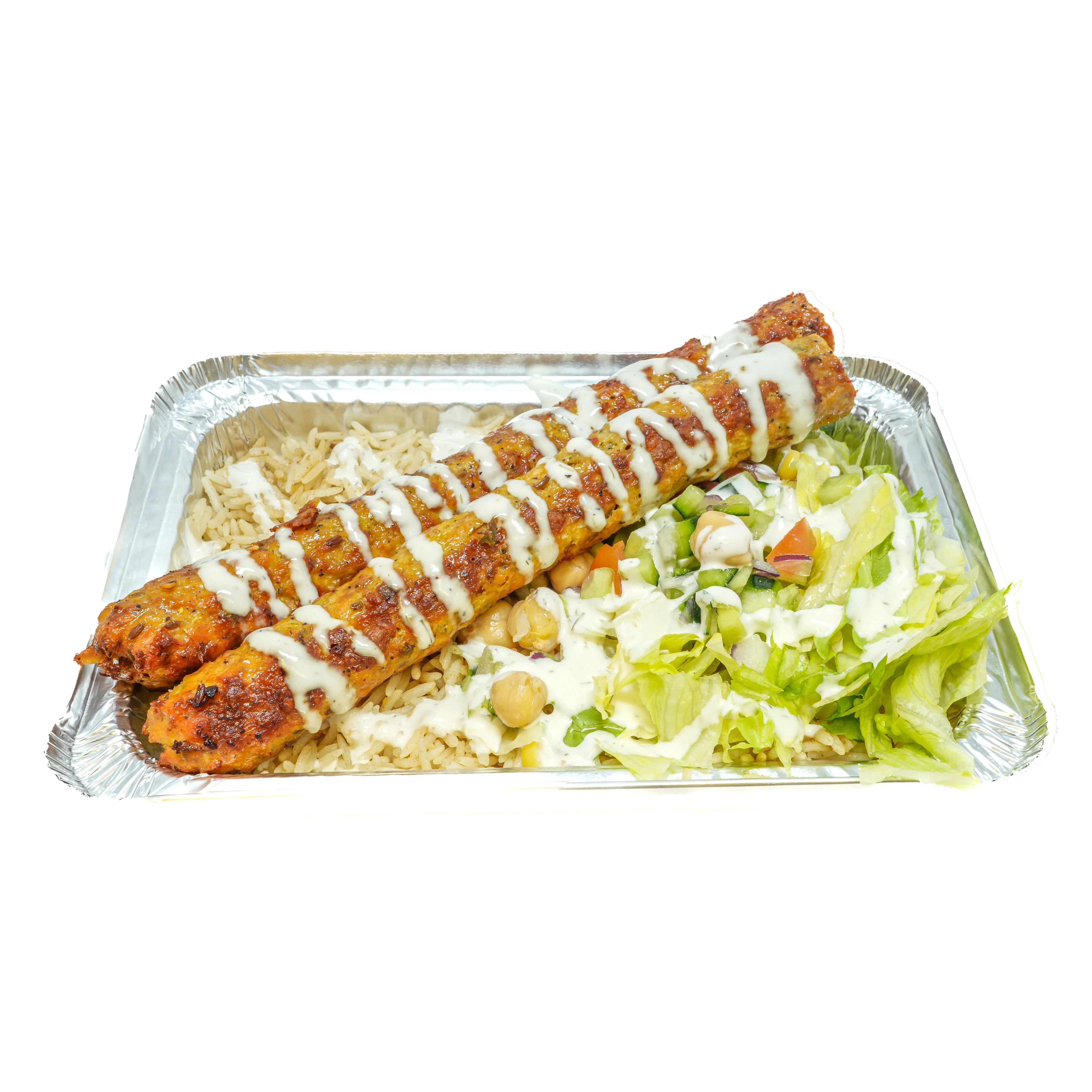 Kebab Over Rice