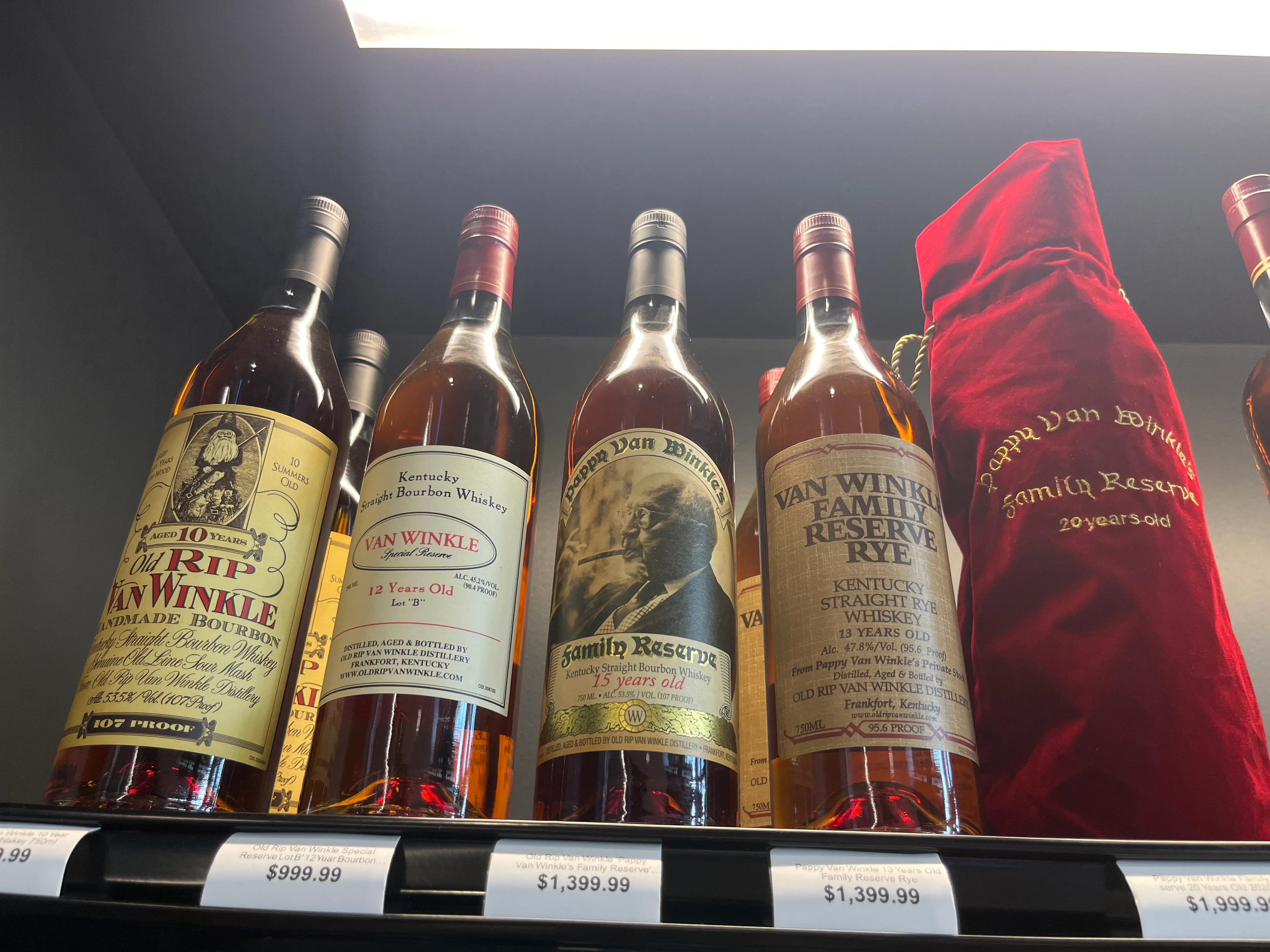 A overhead display of the Sav-On
