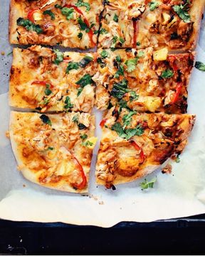 Butter Chicken Flatbread