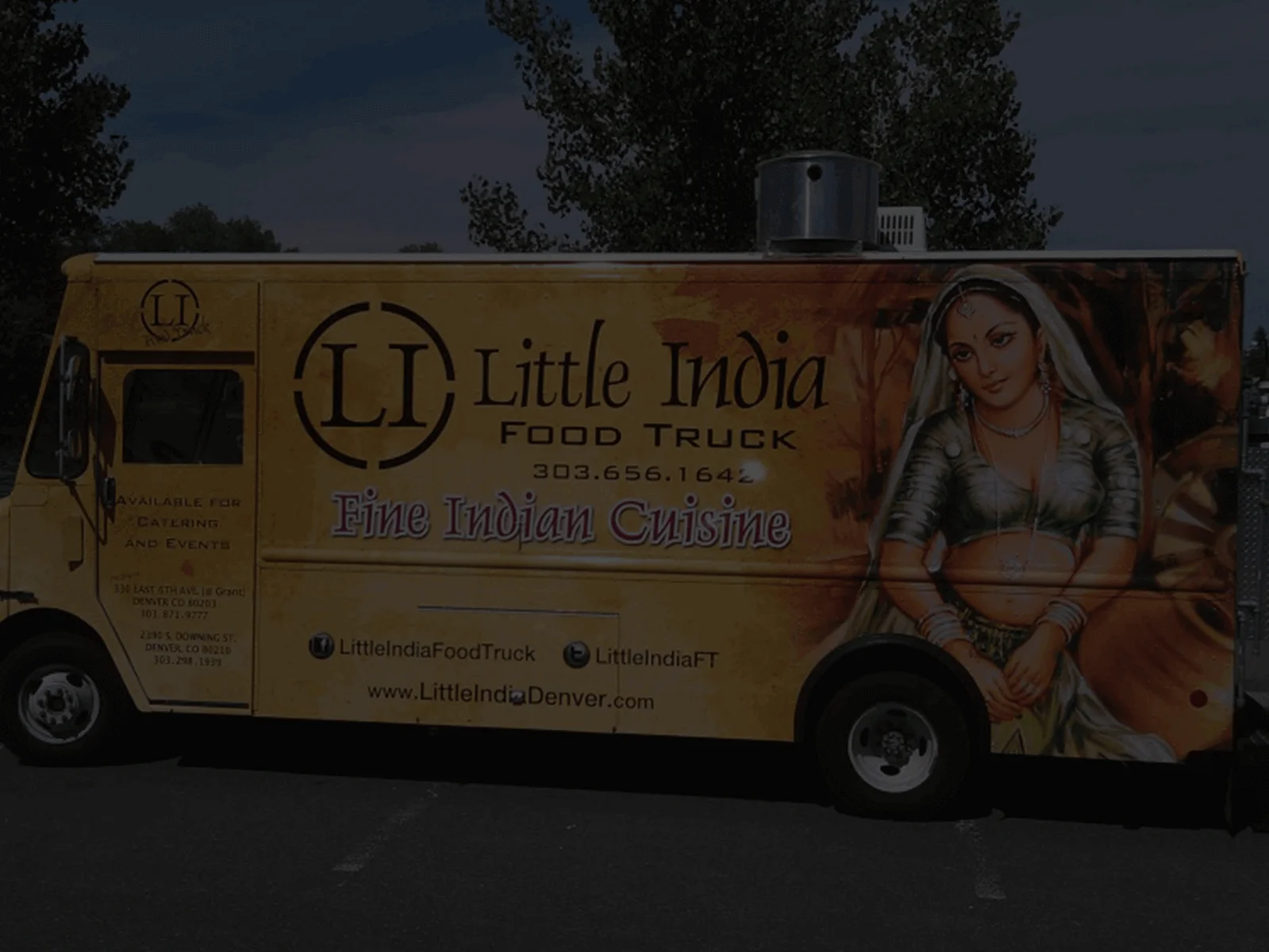 Little India food truck offering fine Indian cuisine