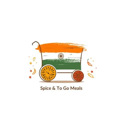 A circular logo featuring a peacock feather and the text 'Authentic Indian Restaurant' prominently displayed in a stylized font.