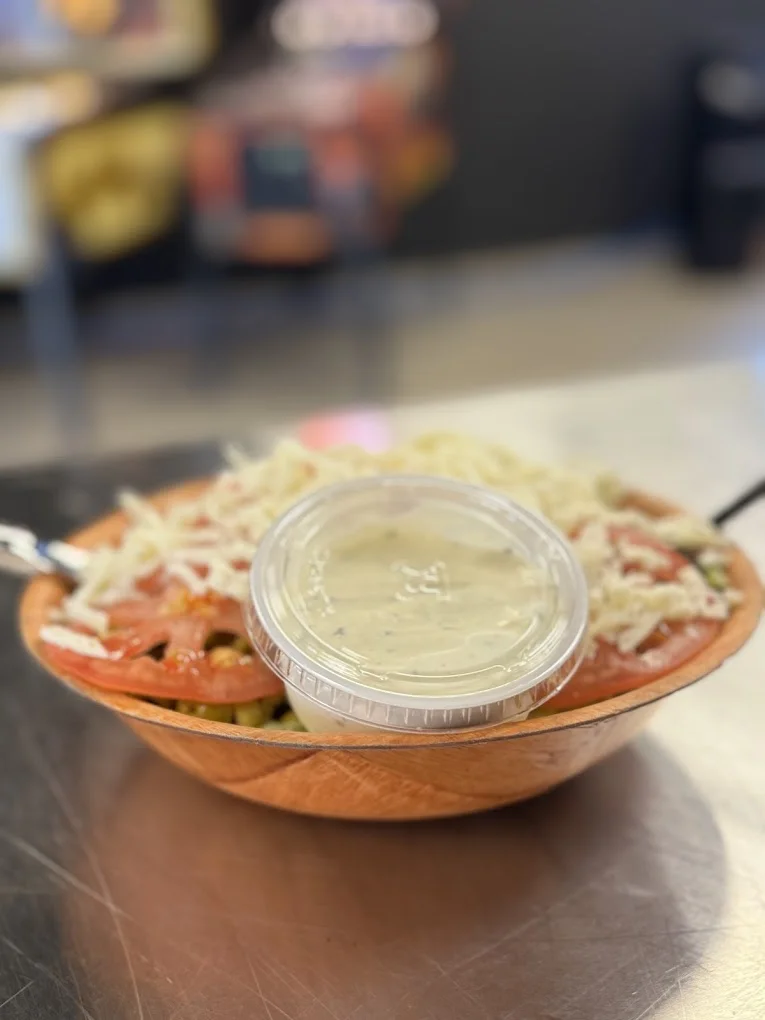 pizza salad