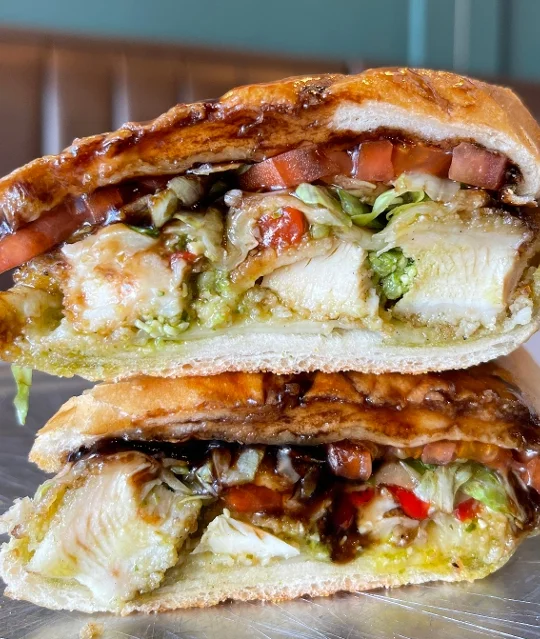 Chicken Pesto Grinder Small