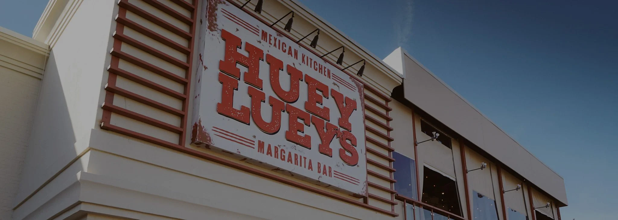 Exterior view of Huey Luey's Mexican Kitchen and Margarita Bar
