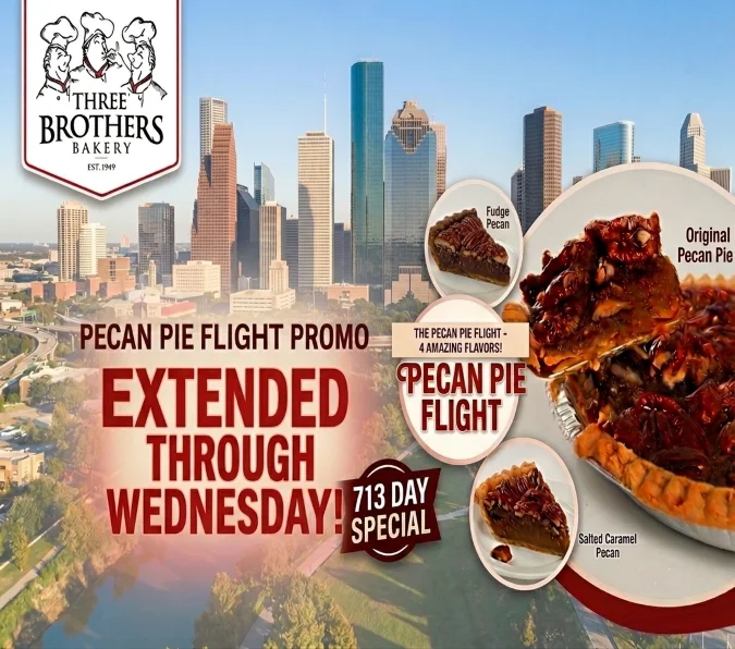 713 Day Pie Flight Promo