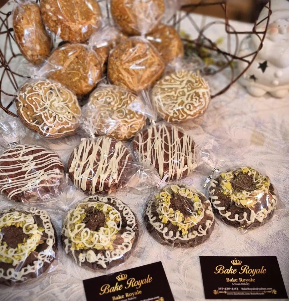 Artisan cookies assortment from Bake Royale