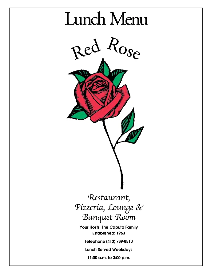 Our Menus