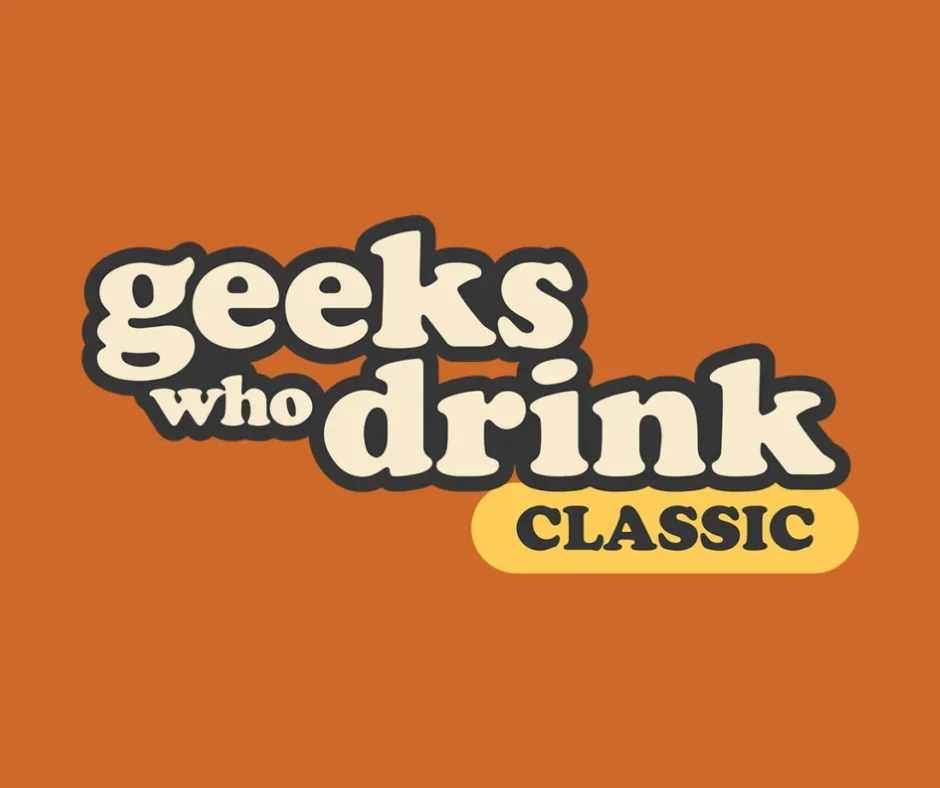 Logo for Geeks Who Drink trivia night event