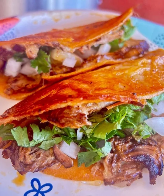 3 Quesabirria Tacos