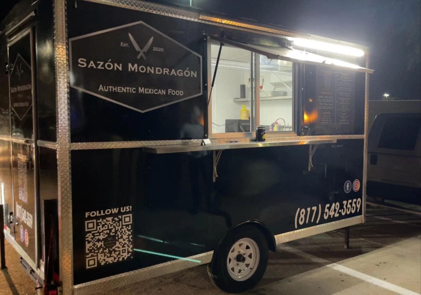 Food truck serving authentic Mexican cuisine