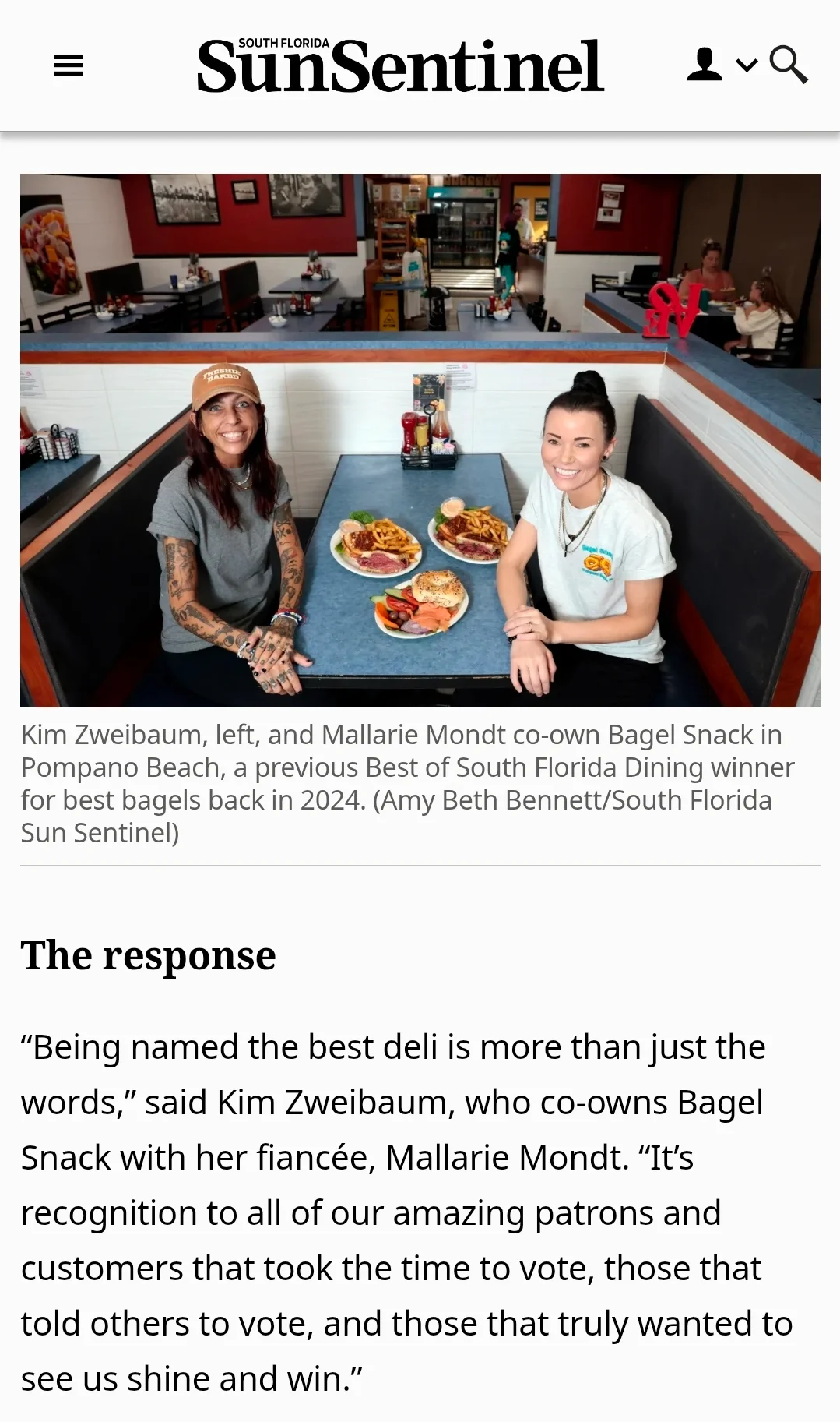 Best bagels in Pompano Beach and South Florida