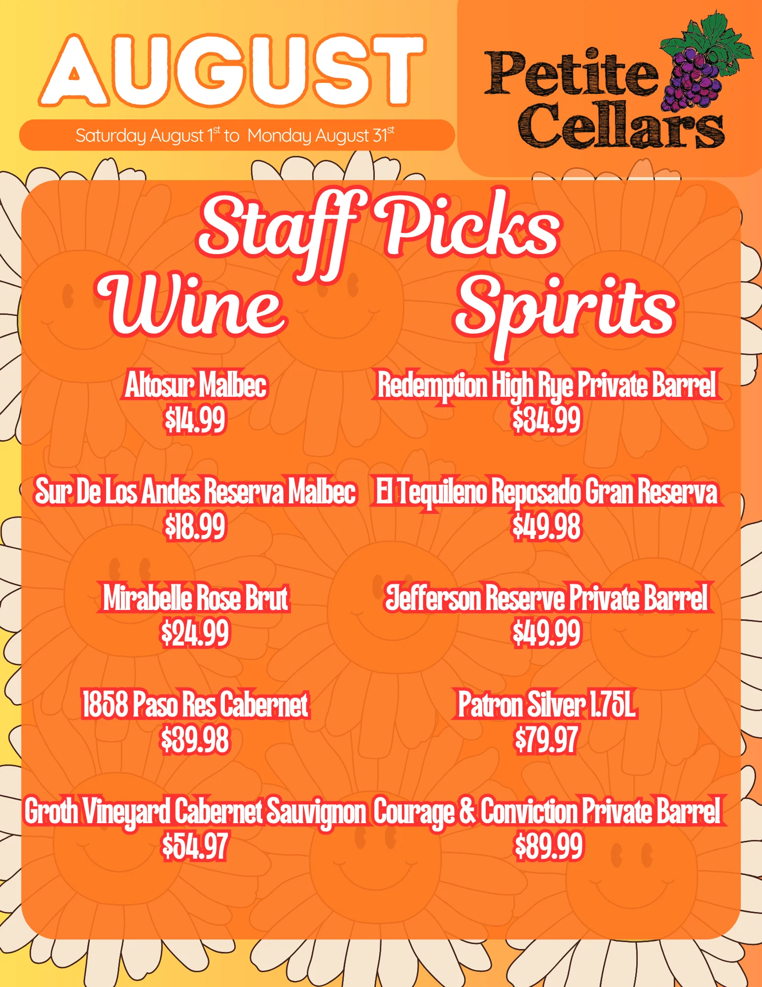 Wine and spirits staff picks for June at Petite Cellars