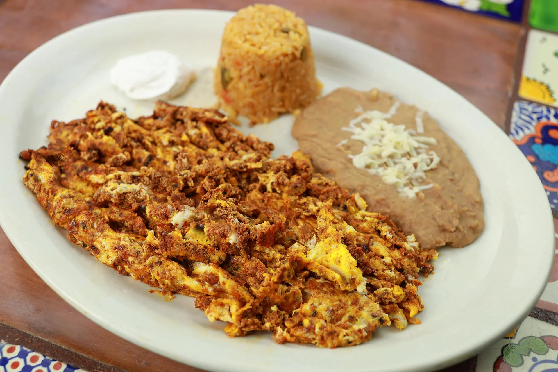 Huevos Con Chorizo