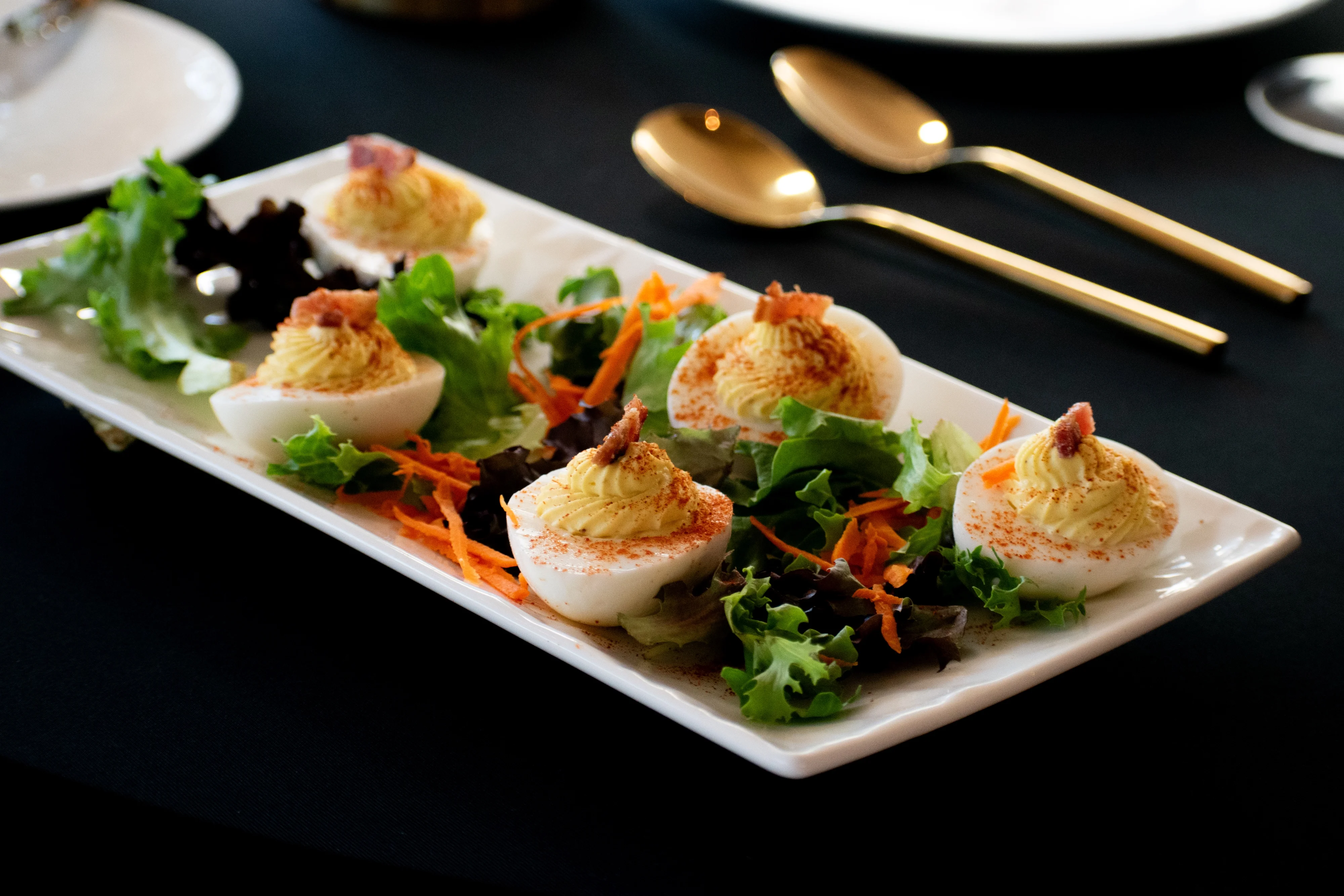 Due South's Deviled Eggs Appetizer