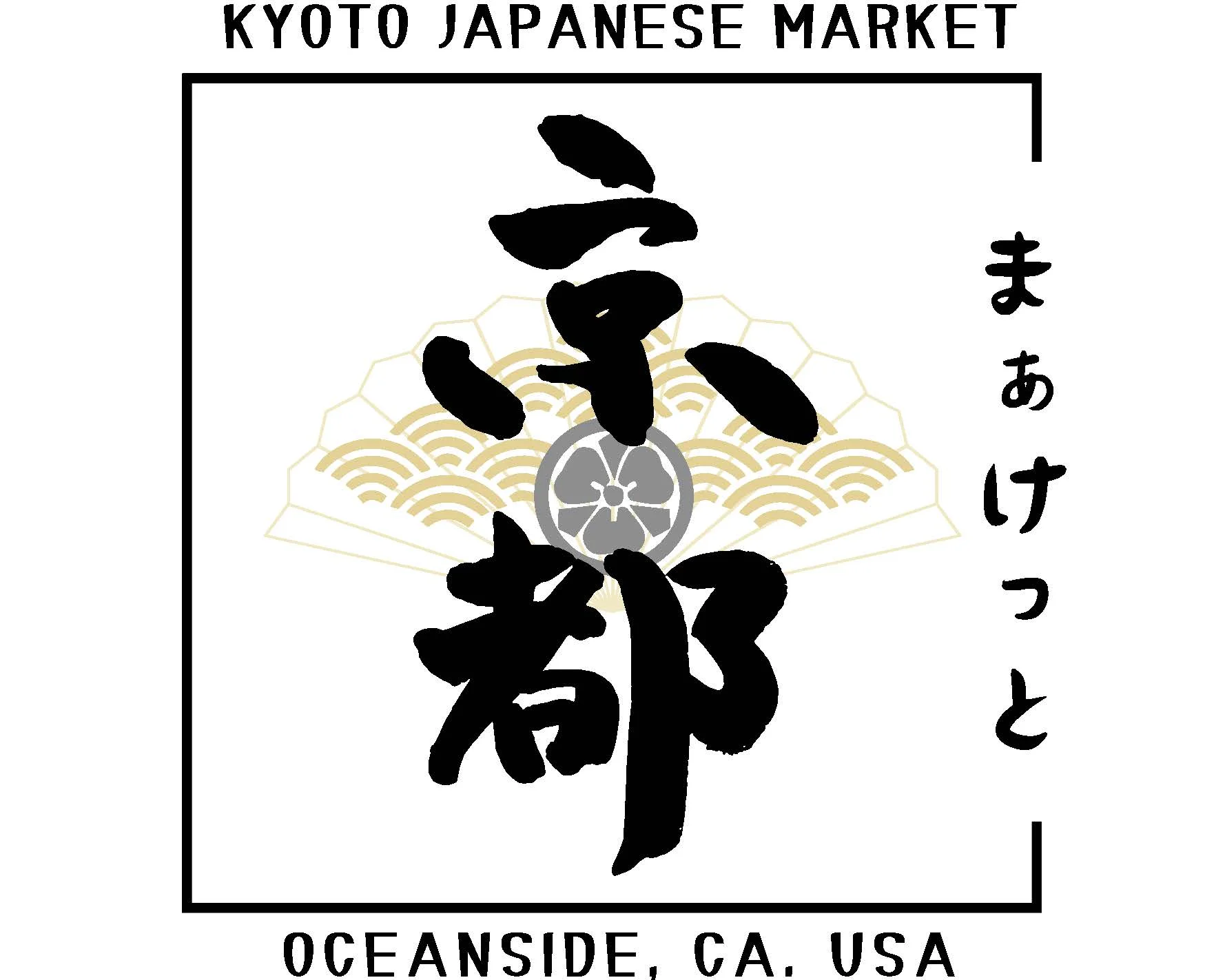 Logo of Kyoto Japanese Market in Oceanside, California