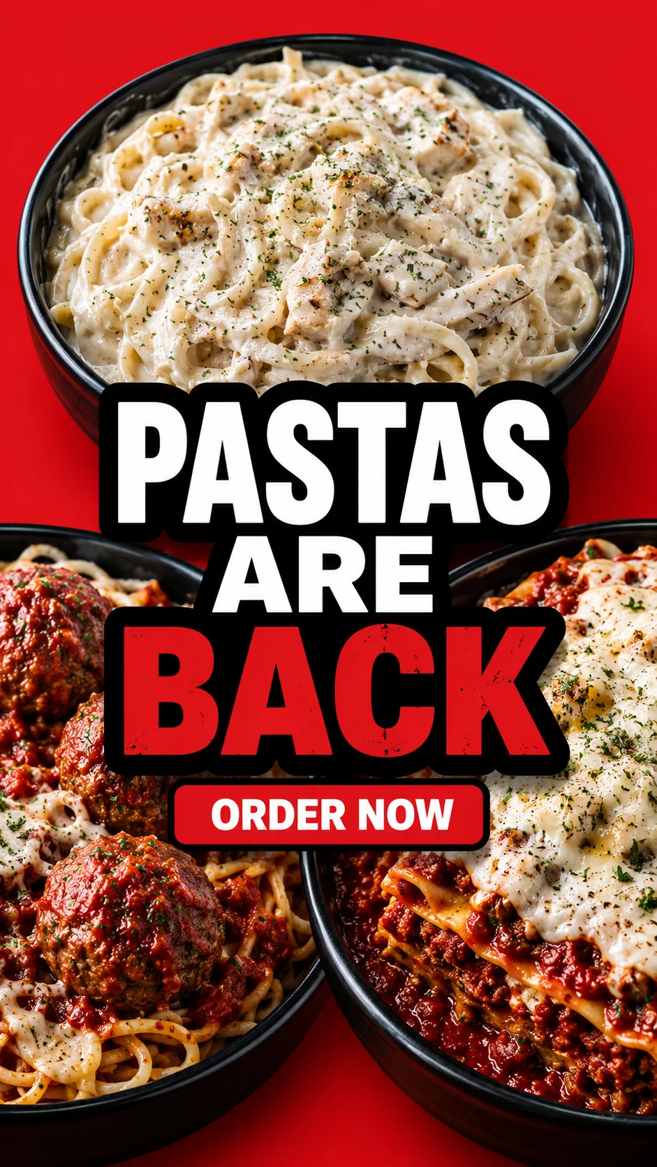 Pastas are BACK!