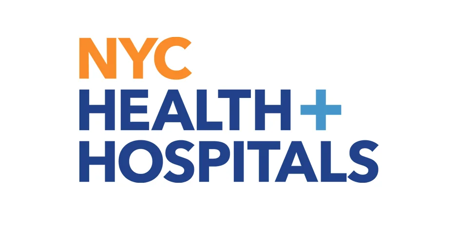 NYC Health Hospitals logo featuring a modern design.
