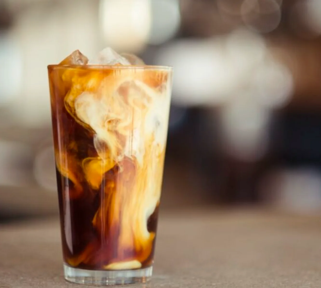 A fresh cup of coffee