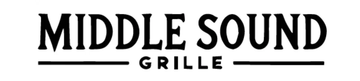 Logo of Middle Sound Grille featuring stylized waves and bold typography