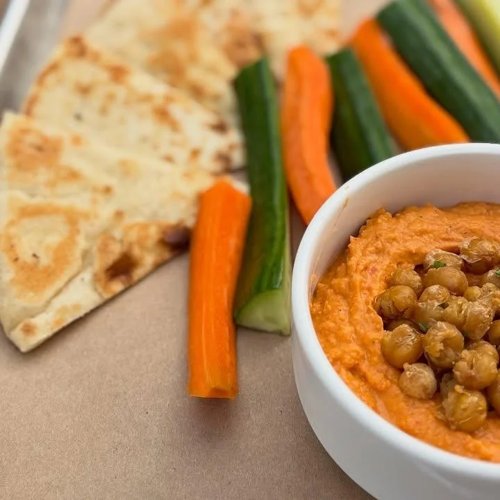 Roasted Red Pepper Hummus