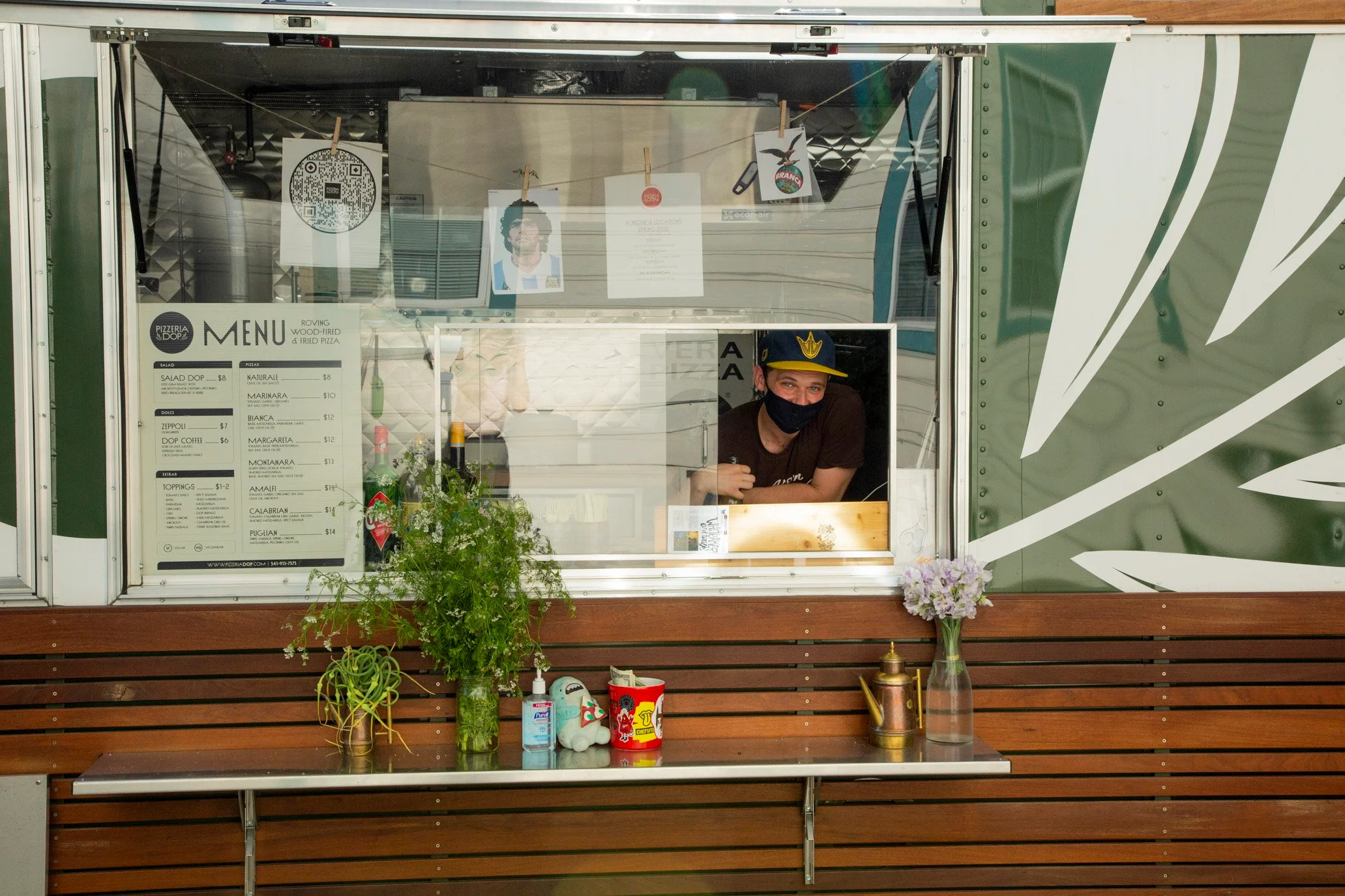 Hello from the Pizzeria DOP Truck!