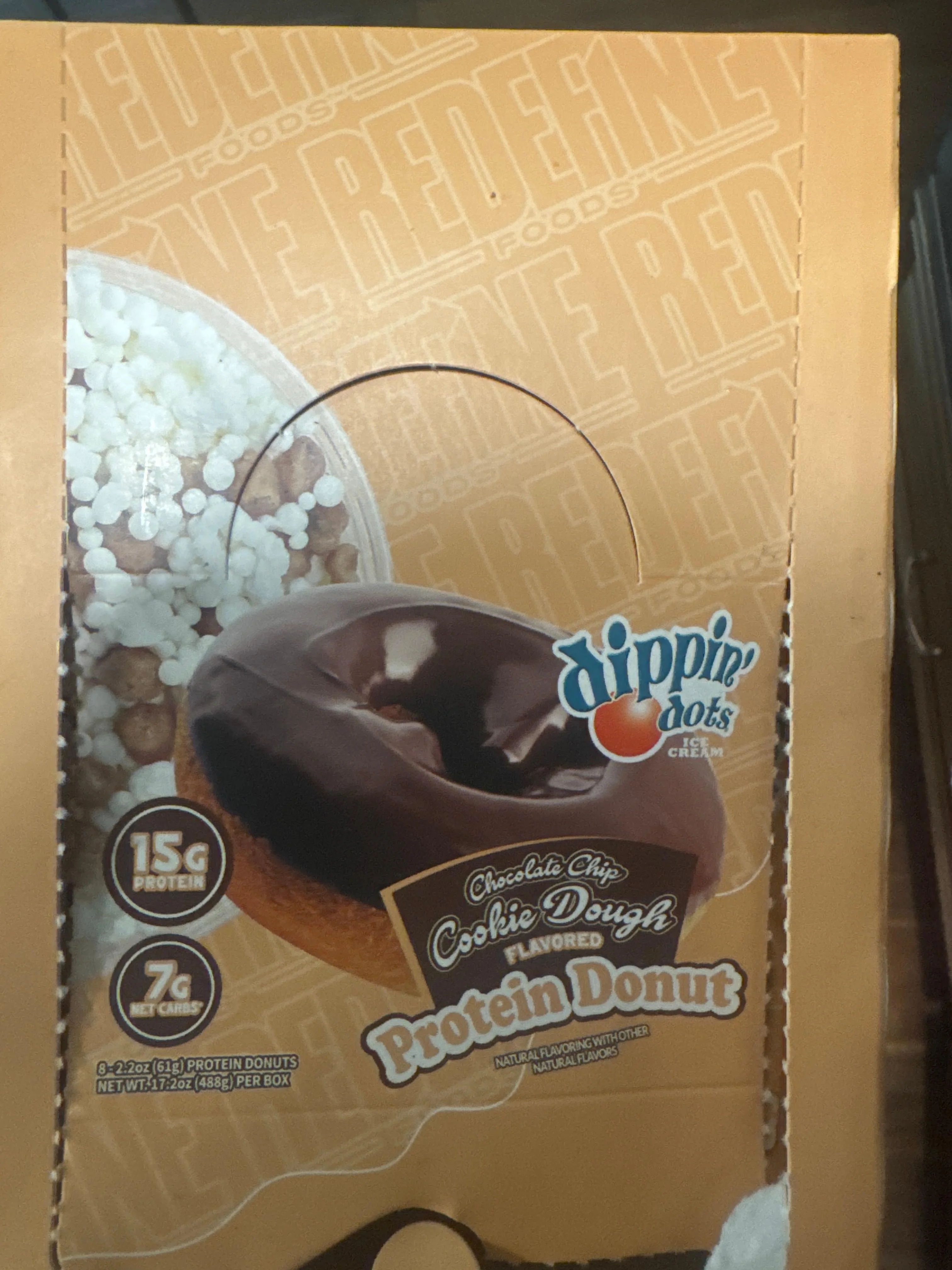 Redefine CC cookie dough donut 