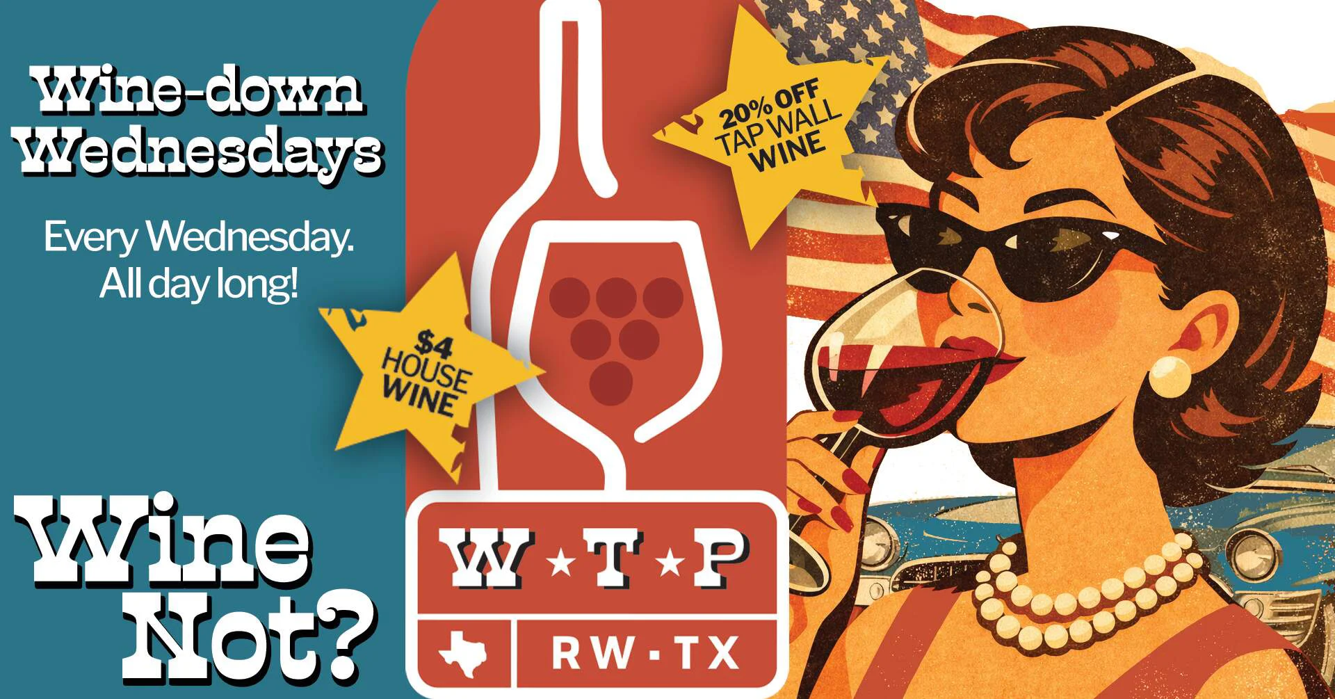 Wine-down Wednesdays at We The People Taproom!
