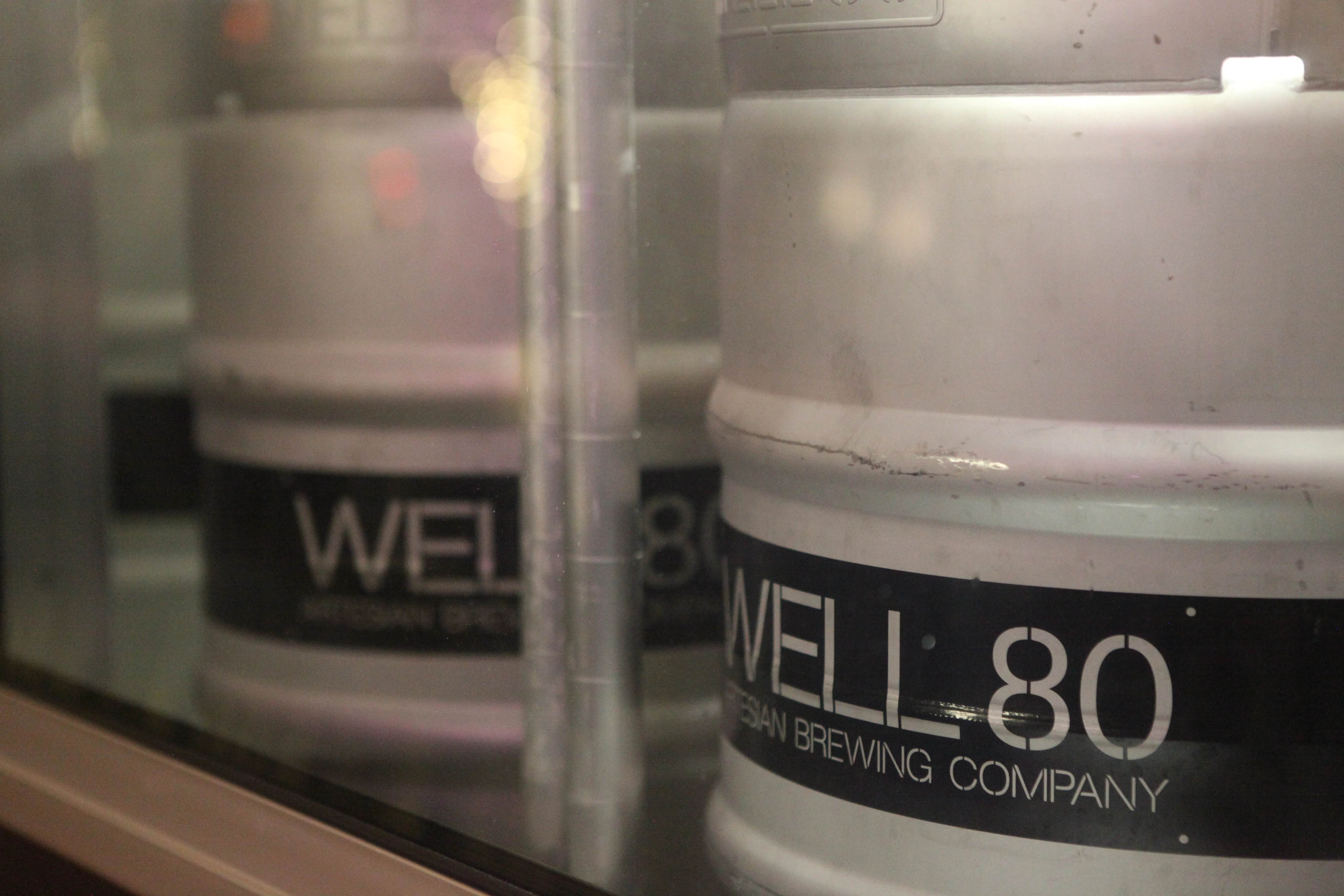 Craft beer kegs from Well 80 Artisan Brewing Company