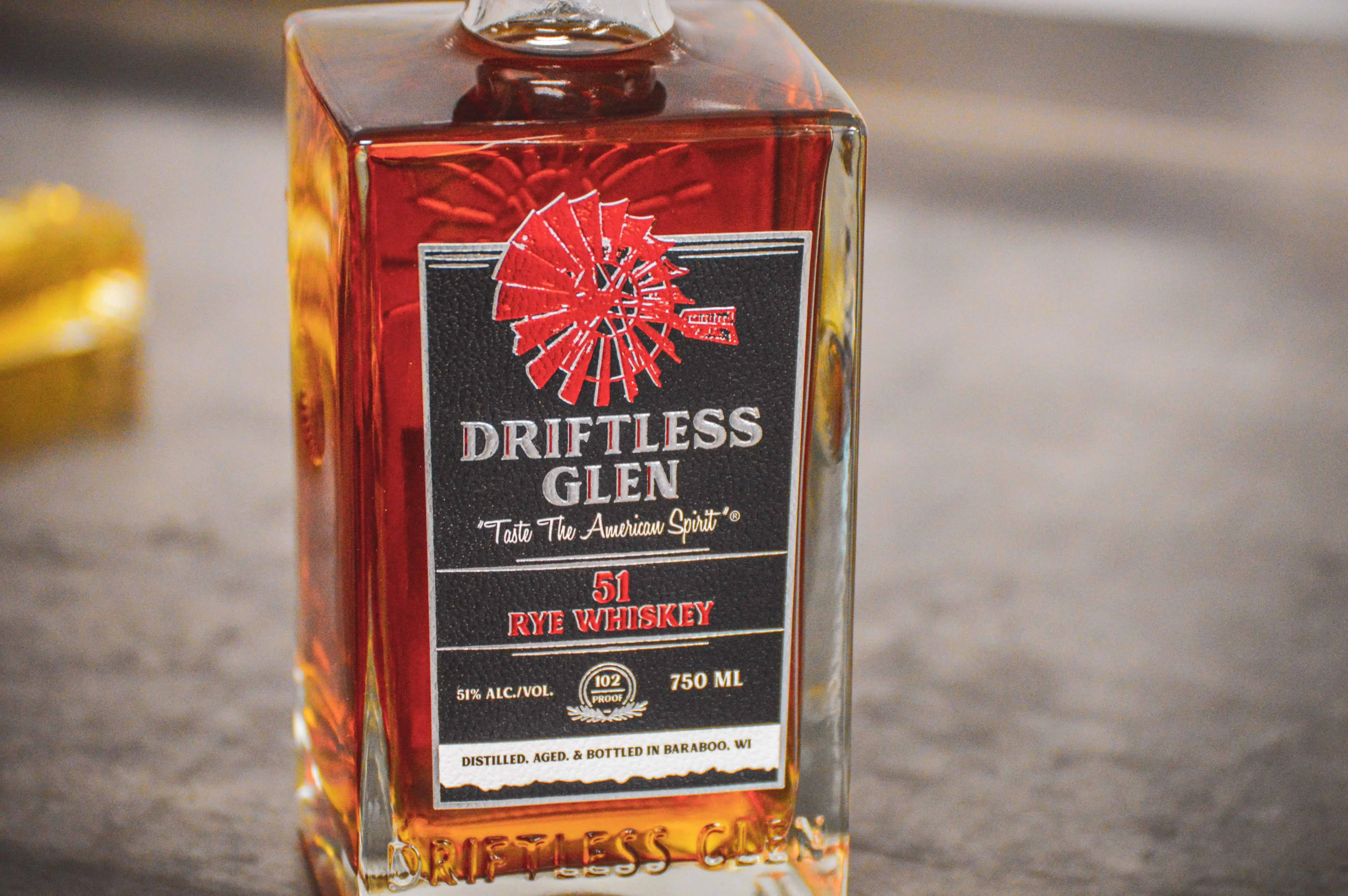 A bottle of 51 Rye