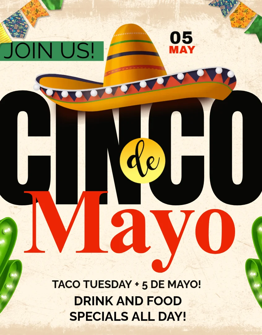Colorful Cinco de Mayo party Instagram story with festive decorations.