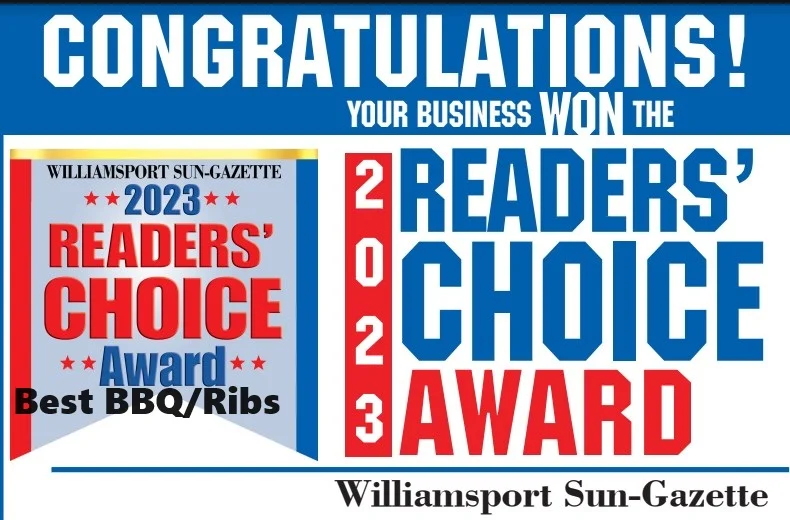 2023 Readers' Choice Award for Best BBQ/Ribs