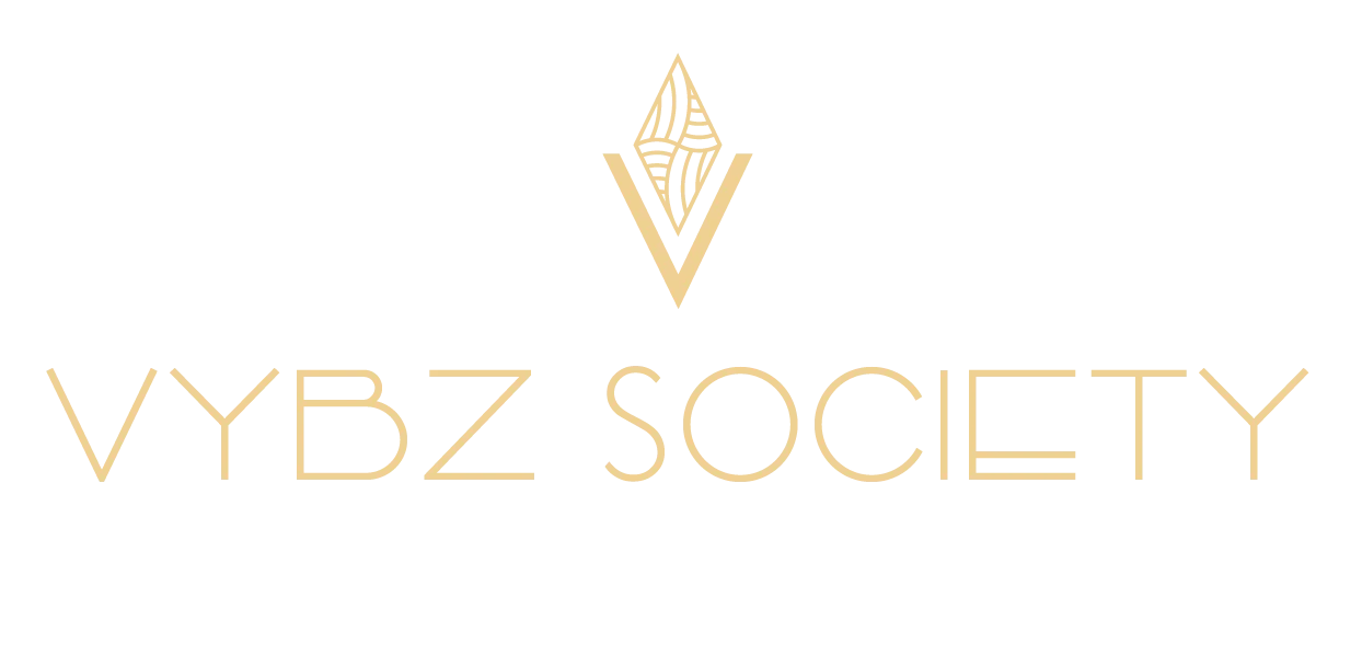 Elegant logo design for Vybz Society restaurant