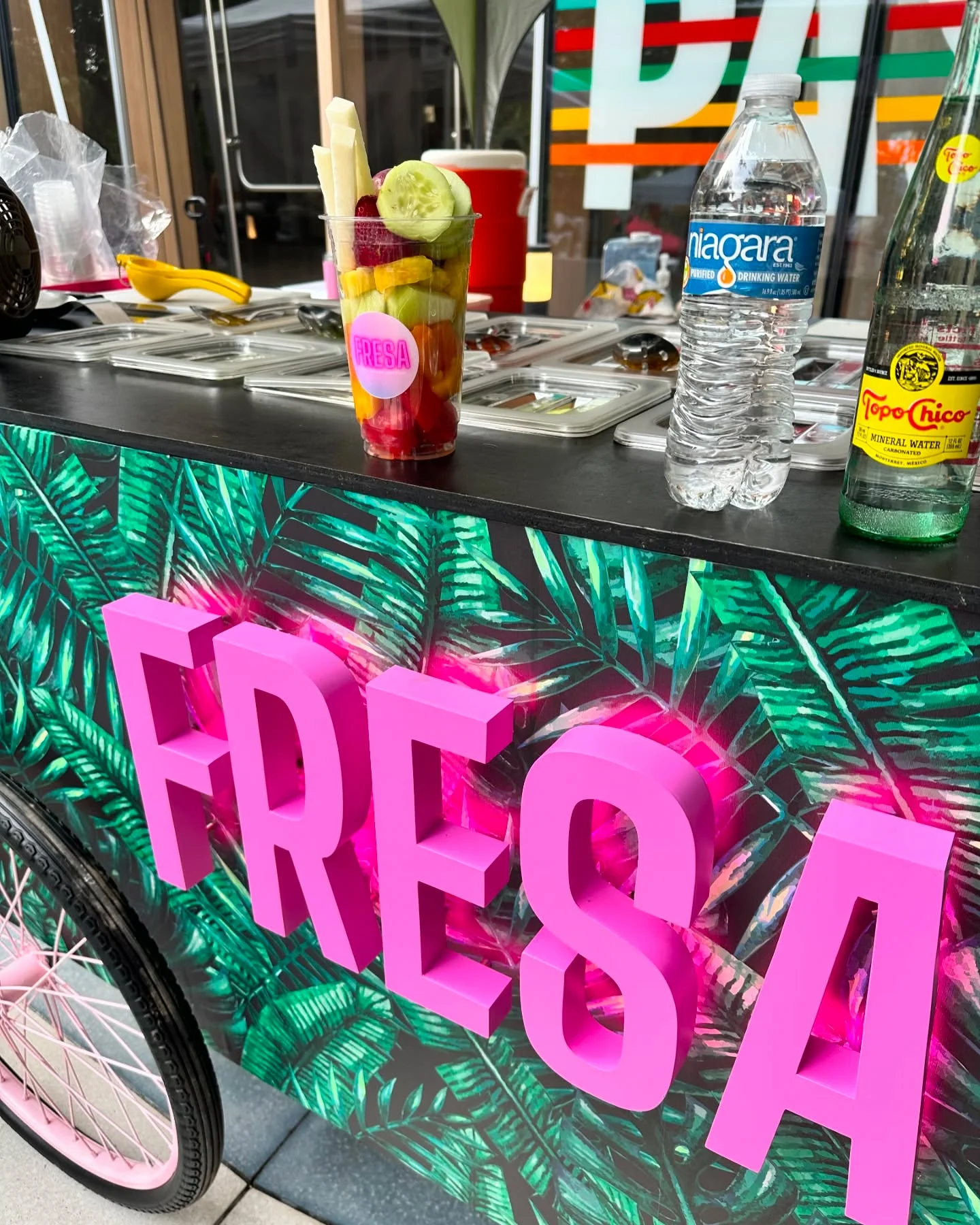 San Antonio fruit cart