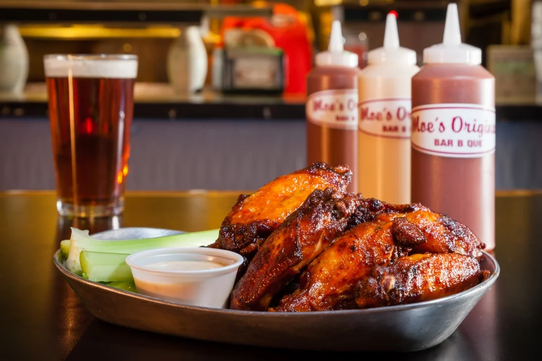 Best Smoked BBQ Wings Platter