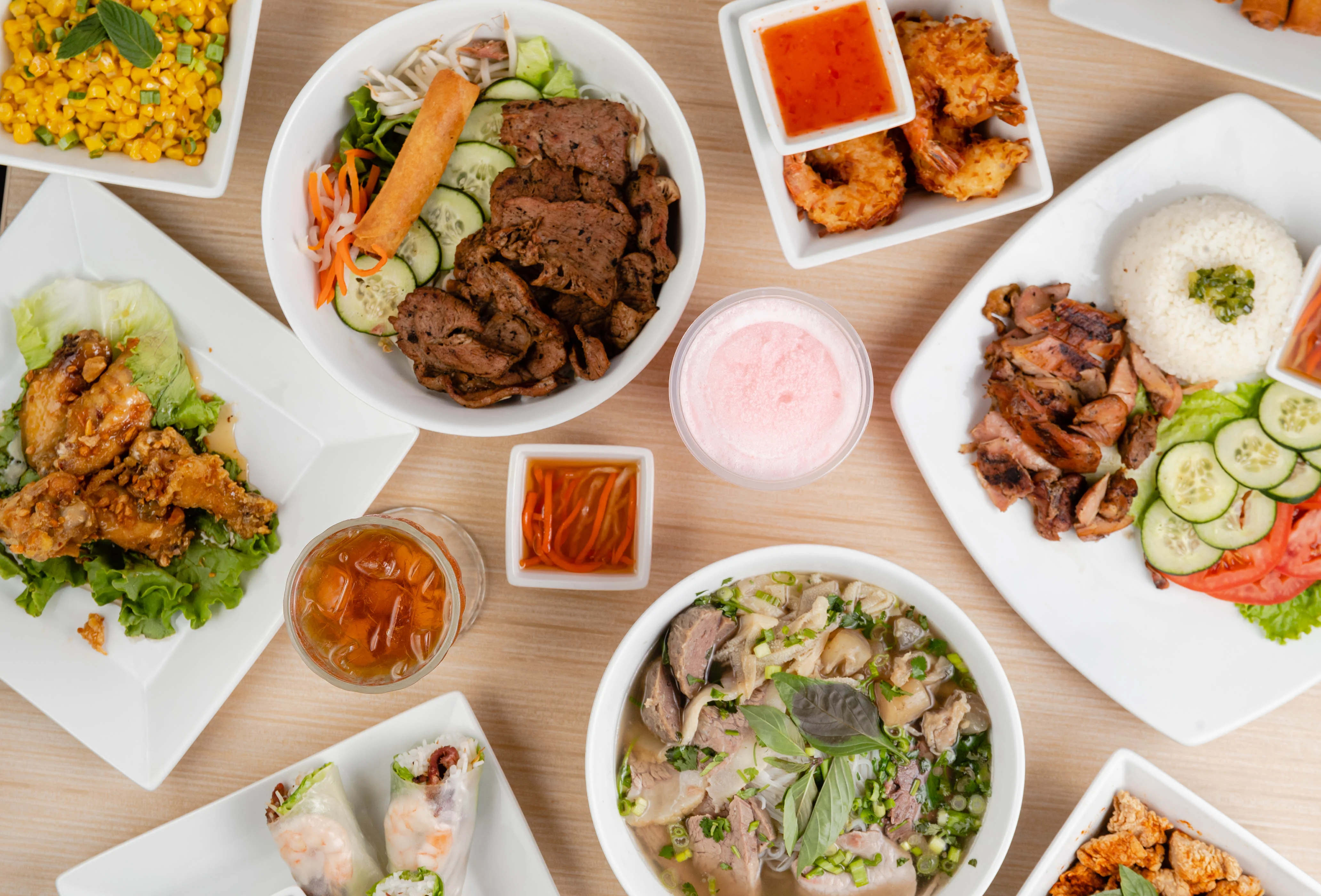 Pho, Com Tam, Bun, Boba, Banh Mi