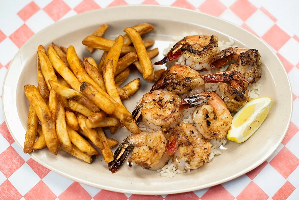 Grilled Shrimp Platter