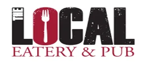 Logo of The Local Eatery & Pub featuring a fork design