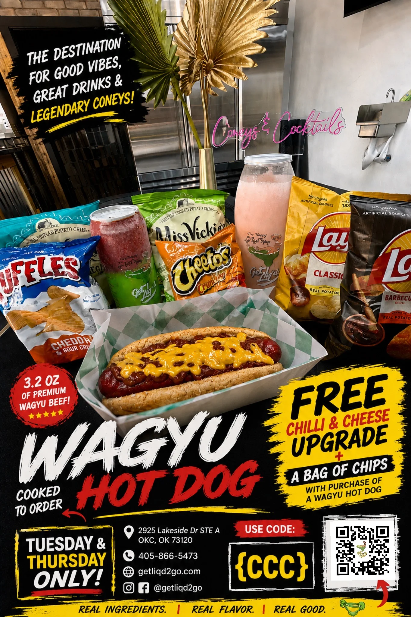 Promotional image for Thunder Playoffs margaritas