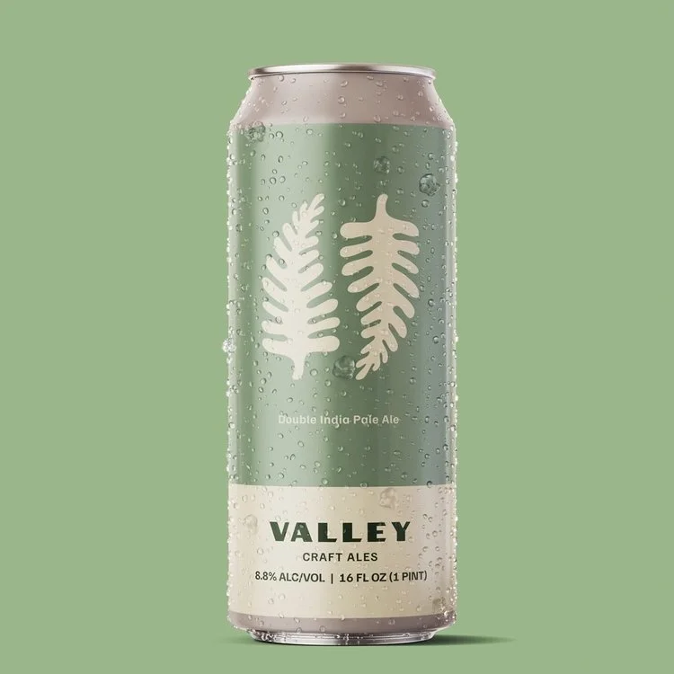 Can of Double India Pale Ale from Valley Craft Ales