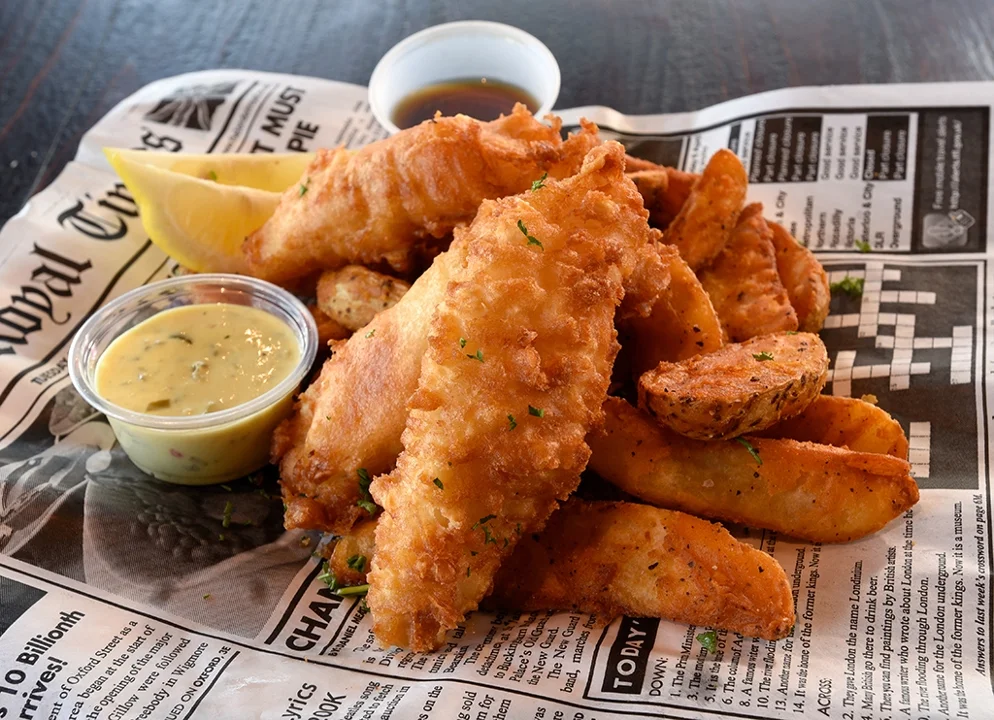 Wild Cod Fish & Chips