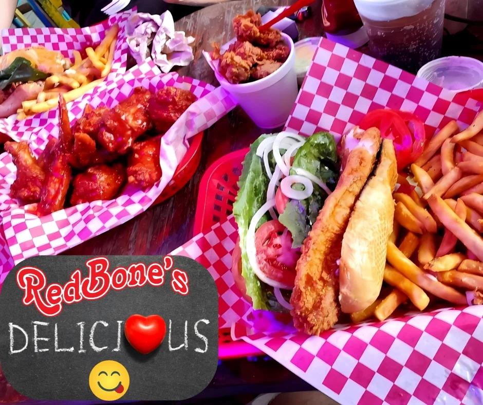 Delicious gourmet burger with fresh toppings on a wooden table.