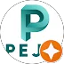 Logo of Pejo restaurant with modern design