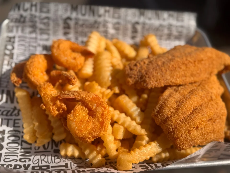 Shrimp & Catfish Platter