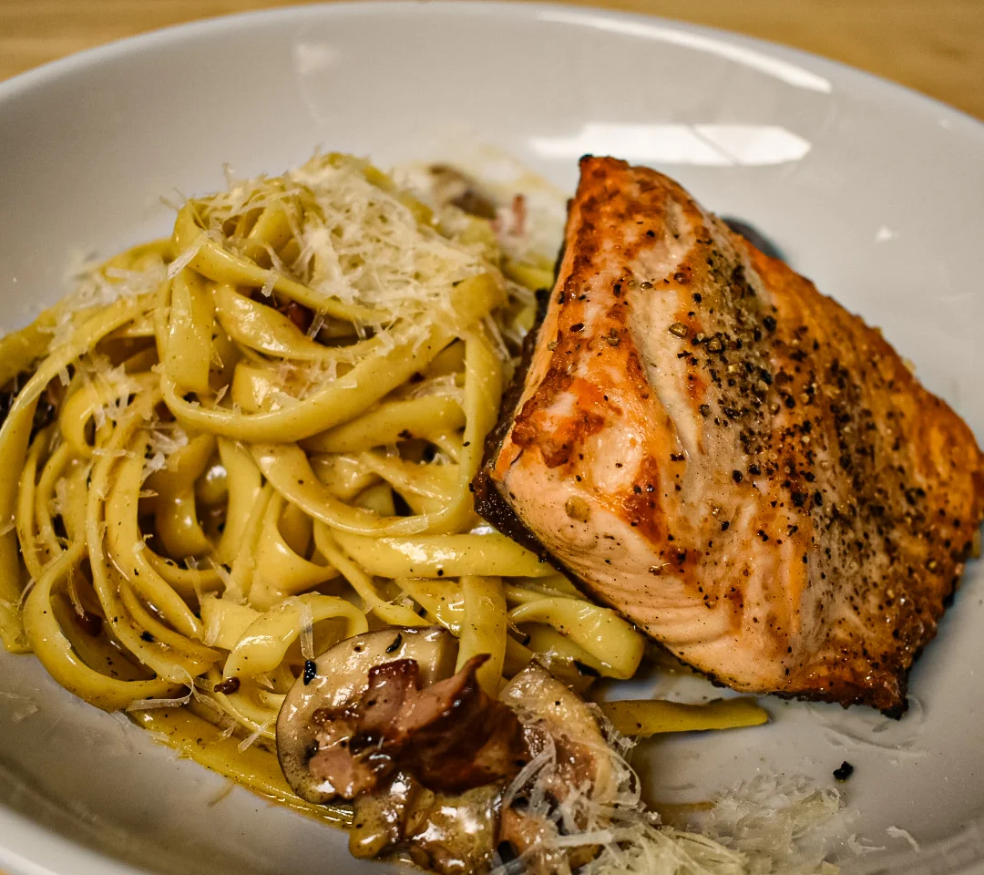Fettuccini Luca, With Salmon