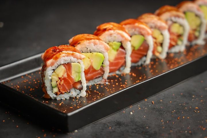 Tropical Sexy Salmon Roll
