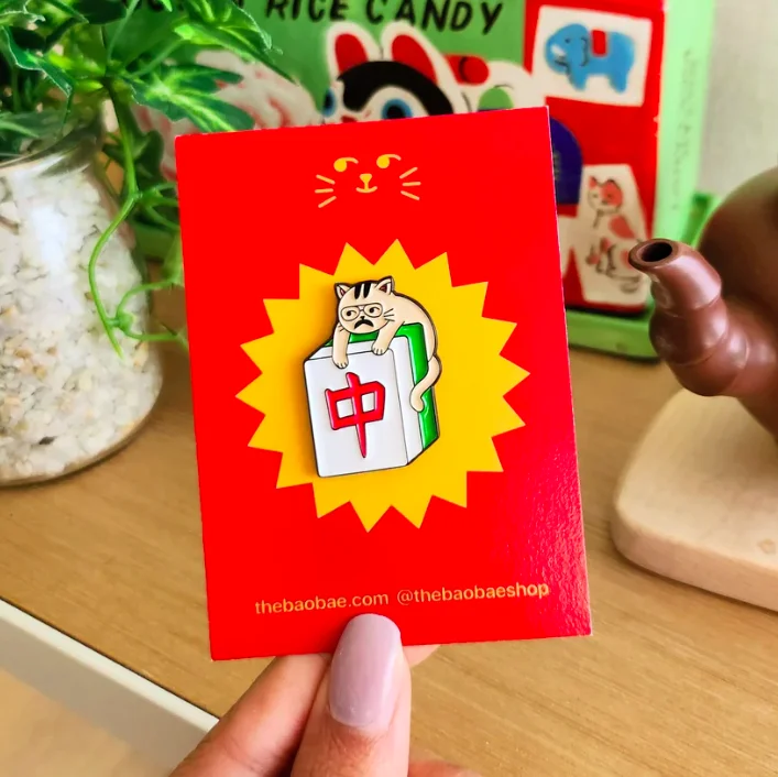 Mahjong Cat 红中猫 (NOT FOOD)